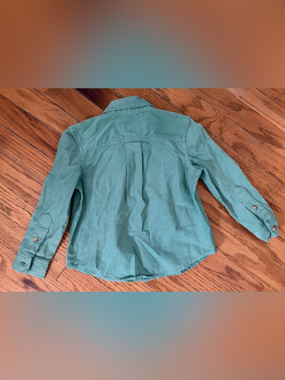 NWT Vineyard Vines Toddler Boys Corduroy Flannel Shirt 2T - Picture 3 of 3